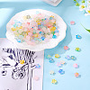 180Pcs 9 Colors Gradient Color Transparent Acrylic Beads OACR-TA0003-40-5
