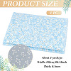 Polyester Flower Pattern Fabric DIY-WH0591-147C-2