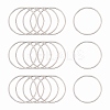 Tarnish Resistant 304 Stainless Steel Linking Ring LS-X-STAS-T047-15B-1