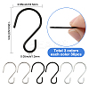 90Pcs 3 Colors Iron S-shape Hooks IFIN-SP0001-48-2