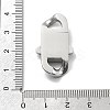 304 Stainless Steel Bayonet Clasps STAS-B082-01D-P-3