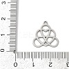 201 Stainless Steel Pendants STAS-F316-12P-3