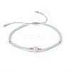 Adjustable Nylon Cord Braided Bead Bracelets BJEW-P256-B07-3
