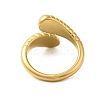 304 Stainless Steel Cuff Rings for Women RJEW-U013-04G-3