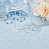 100Pcs 316 Surgical Stainless Steel Wine Glass Charms Rings STAS-BBC0005-97D-4