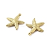 304 Stainless Steel Pendants STAS-D302-23G-G-2