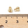 Flower Brass Bead Tips KK-M326-10G-4