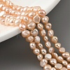 Natural Cultured Freshwater Pearl Beads Strands PEAR-A006-02D-X-1