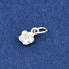 925 Sterling Silver Flower Charms STER-K183-14S-2