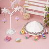 48Pcs 12 Styles Translucent Resin Pendants RESI-TA0001-93-8