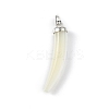 Natural Trochid Shell/Trochus Shell Pendants SSHEL-M021-11-2