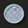 DIY Embossed Flower Pattern Pendant Silicone Molds LS-DIY-G079-01A-3
