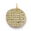 Brass Micro Pave Cubic Zirconia Pendants ZIRC-G157-03D-01G-2