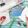 4Pcs 4 Styles Acrylic Sewing Patchwork Ruler DIY-DR0002-39-5
