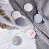 12Pcs 2 Colors Strong Seamless Rubber Anti-Collision Adhesive AJEW-NB0002-30-5