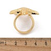 Brass Finger Rings for Women RJEW-U041-22G-5