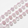 Natural Rose Quartz Beads Strands G-R435-15H-1