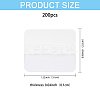 200Pcs Transparent Self Adhesive Hang Tabs KY-CA0001-57-2