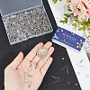 200Pcs 316 Surgical Stainless Steel Earring Hooks DIY-SC0024-18-3