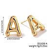 Brass Stud Earrings UV9543-1-2