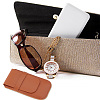 2Pcs Rectangle PU Imitation Leather Single Watch Storage Bag AJEW-GO0001-85A-6