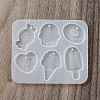 Ice Cream/Cake/Donut Pendant DIY Silicone Mold X1-DIY-K073-09C-3