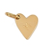 304 Stainless Steel Charms STAS-L291-01G-M-1