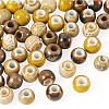 50Pcs 5 Colors Handmade Porcelain Beads PORC-TADJ0001-06B-3