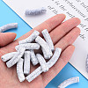 Opaque Crackle Acrylic Beads MACR-S372-002N-010-5