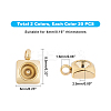 304 Stainless Steel Pendant Rhinestone Settings STAS-UN0009-45-4