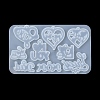 Heart & Word Love DIY Pendant Silicone Molds SIMO-Q001-02D-4