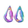 Ion Plating(IP) 304 Stainless Steel Pendants STAS-C003-09MC-2