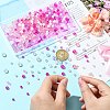 1000Pcs 3 Styles Glass Rondelle Beads GLAA-CJC0009-09D-4