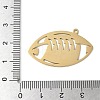 304 Stainless Steel Pendants STAS-E501-10G-3