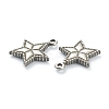 304 Stainless Steel Charms STAS-P279-47P-2