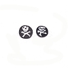 Handmade Polymer Clay Slice Cabochons MRMJ-WH0073-52A-2