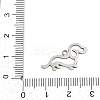 201 Stainless Steel Pendants STAS-F316-04P-03-3