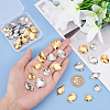 40Pcs 10 Styles 304 Stainless Steel Pendants STAS-PH0004-57-3