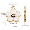 Alloy Enamel Pendants ENAM-YW0002-25A-4