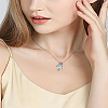 2Pcs Brass Locket Pendants KK-LP0002-16-3