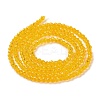 Transparent Glass Beads Strands GLAA-H021-03-06-4