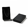 Texture Paper Necklace Gift Boxes OBOX-G016-C04-B-1