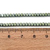 Electroplated Synthetic Non-magnetic Hematite Beads Strands G-L485-10A-01-4