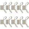 10Pcs 201 Stainless Steel Mini Spring Bead Clamps for Beading Jewelry Making TOOL-SC0001-49-1