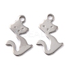 Tarnish Resistant 201 Stainless Steel Charms STAS-K217-52-1