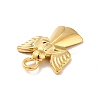 Ion Plating(IP) 304 Stainless Steel Pendants X-STAS-I197-009G-4