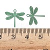 Spray Paint 430 Stainless Steel Charms STAS-C153-12L-3