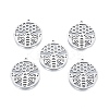 Non-Tarnish 201 Stainless Steel Pendant STAS-B027-10P-2