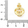Brass Micro Pave Cubic Zirconia Pendants KK-D357-41G-3