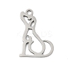 201 Stainless Steel Pendants STAS-F316-04P-01-1